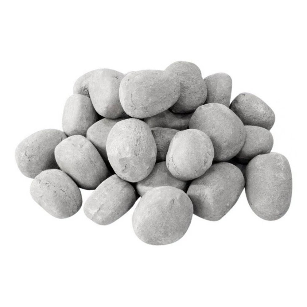 Keramische stenen 24 stuks - grijs - Upvibe
